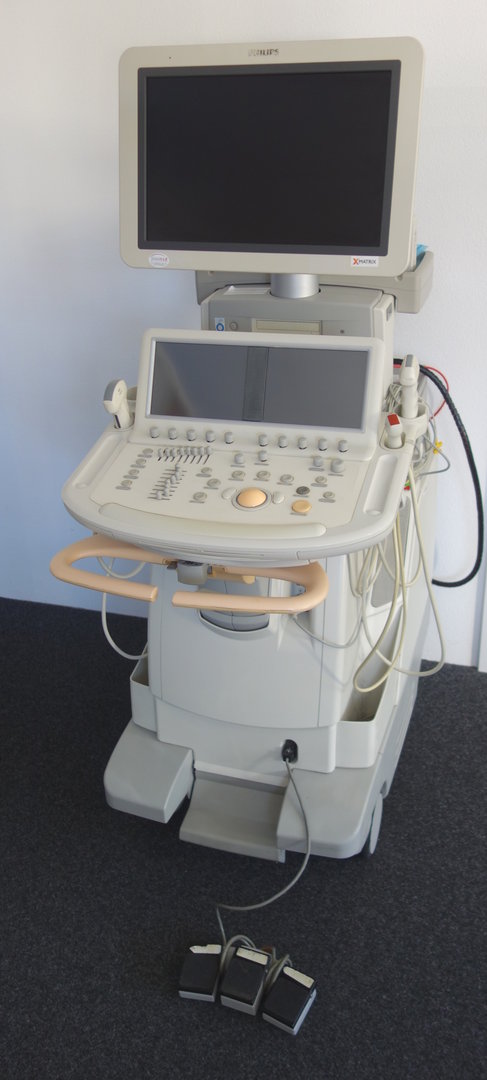 Color Doppler Philips iE33 Ultrasound with 3 Probes, Penprobe
